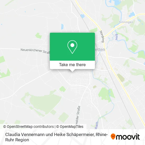 Карта Claudia Vennemann und Heike Schäpermeier