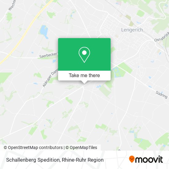 Schallenberg Spedition map
