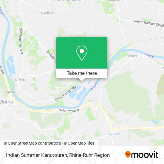 Indian Summer Kanutouren map