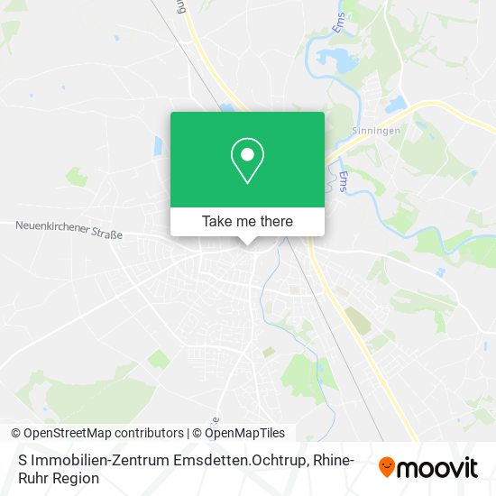 S Immobilien-Zentrum Emsdetten.Ochtrup map