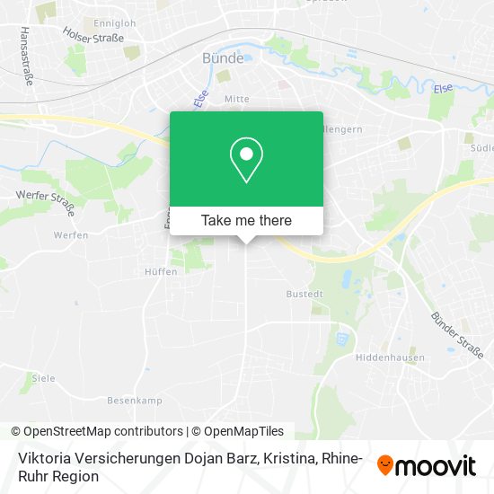Viktoria Versicherungen Dojan Barz, Kristina map