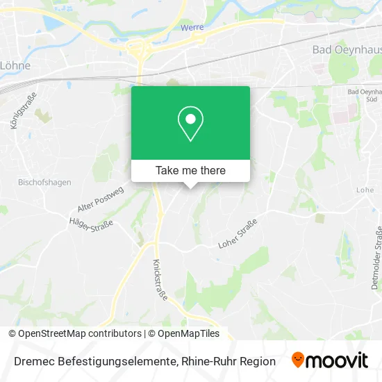 Карта Dremec Befestigungselemente