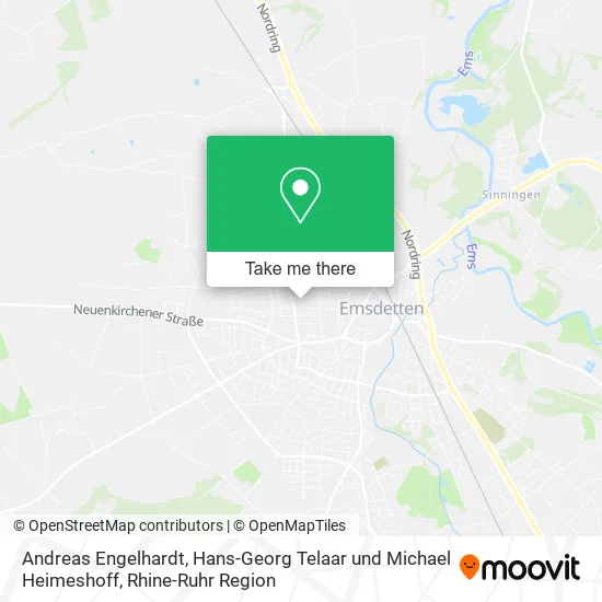 Карта Andreas Engelhardt, Hans-Georg Telaar und Michael Heimeshoff