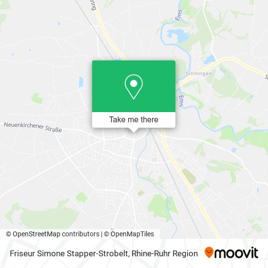 Карта Friseur Simone Stapper-Strobelt