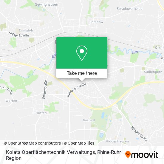 Kolata Oberflächentechnik Verwaltungs map