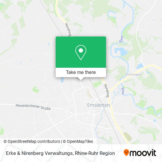 Erke & Nirenberg Verwaltungs map
