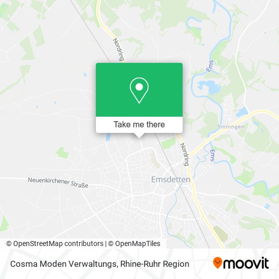Карта Cosma Moden Verwaltungs