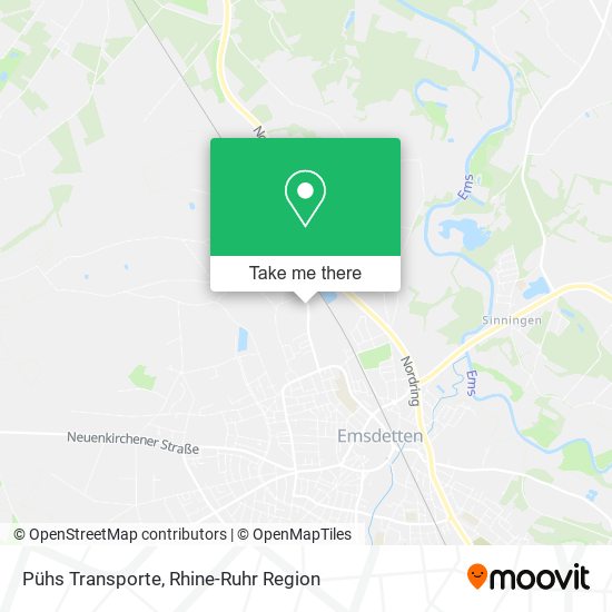 Pühs Transporte map