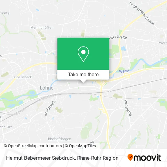 Карта Helmut Bebermeier Siebdruck