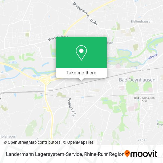Landermann Lagersystem-Service map