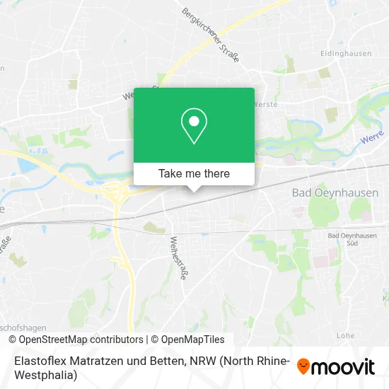 Elastoflex Matratzen und Betten map