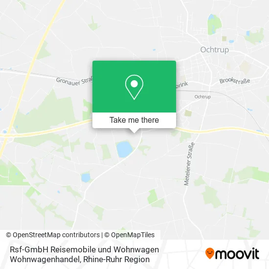 Карта Rsf-GmbH Reisemobile und Wohnwagen Wohnwagenhandel