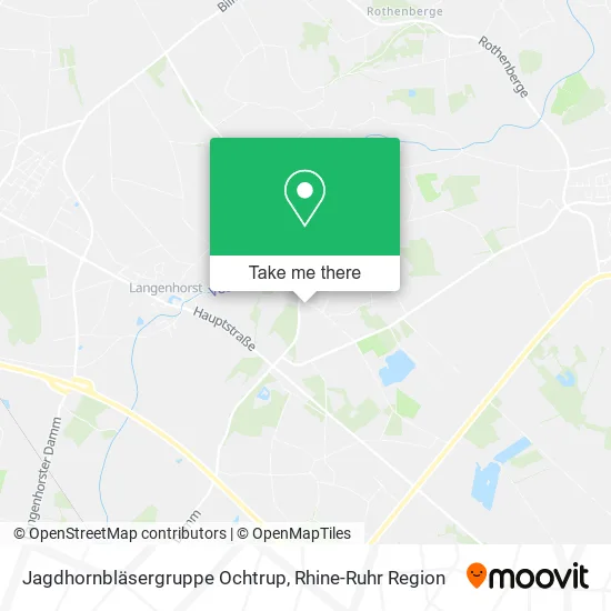 Карта Jagdhornbläsergruppe Ochtrup