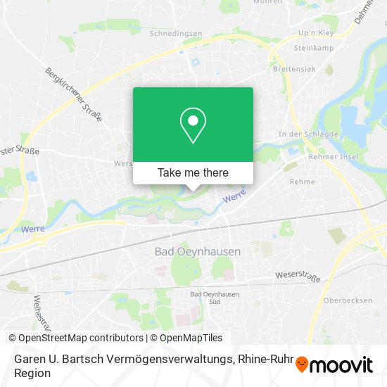 Garen U. Bartsch Vermögensverwaltungs map