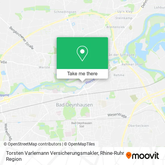 Torsten Varlemann Versicherungsmakler map