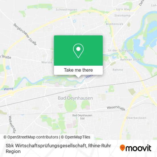 Sbk Wirtschaftsprüfungsgesellschaft map