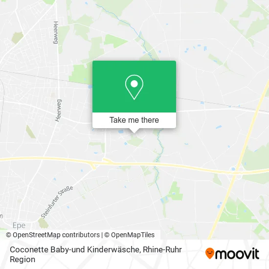 Карта Coconette Baby-und Kinderwäsche