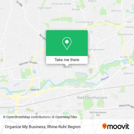 Organize My Business map