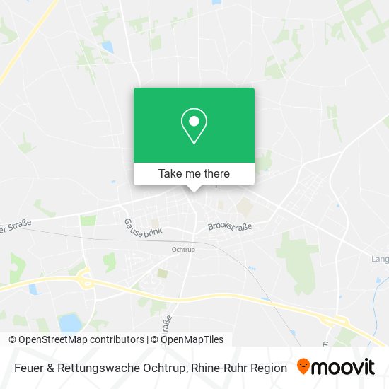 Feuer & Rettungswache Ochtrup map