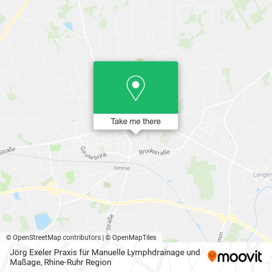 Jörg Exeler Praxis für Manuelle Lymphdrainage und Maßage map