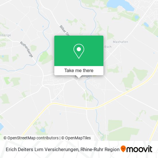 Erich Deiters Lvm Versicherungen map