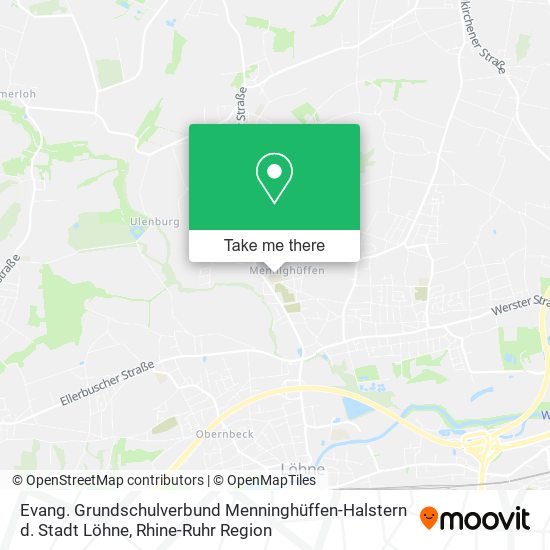 Evang. Grundschulverbund Menninghüffen-Halstern d. Stadt Löhne map