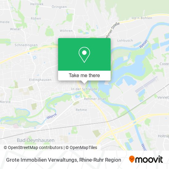 Grote Immobilien Verwaltungs map