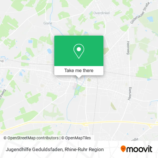 Карта Jugendhilfe Geduldsfaden