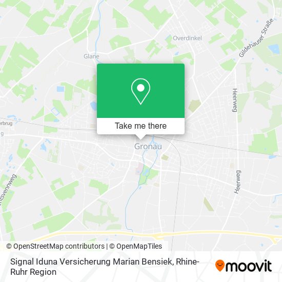 Signal Iduna Versicherung Marian Bensiek map