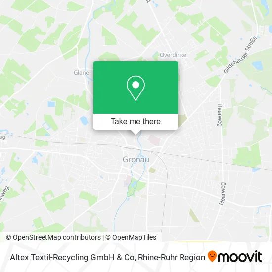 Карта Altex Textil-Recycling GmbH & Co