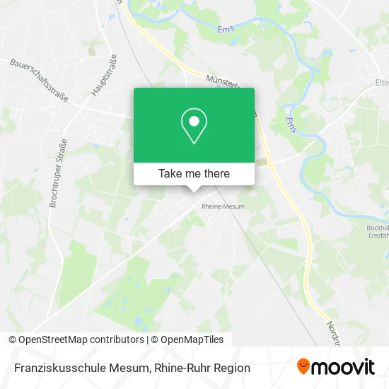Карта Franziskusschule Mesum