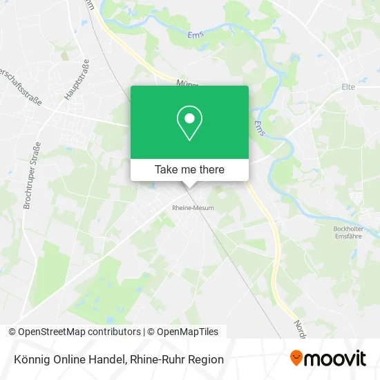 Карта Könnig Online Handel