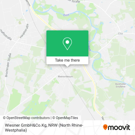 Wiesner GmbH&Co.Kg map