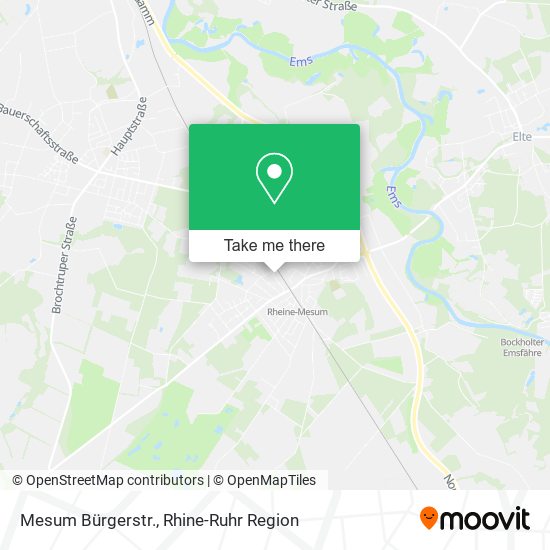 Mesum Bürgerstr. map