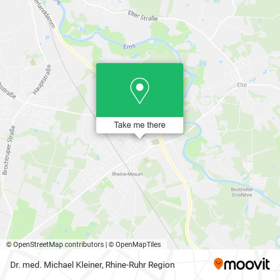 Dr. med. Michael Kleiner map