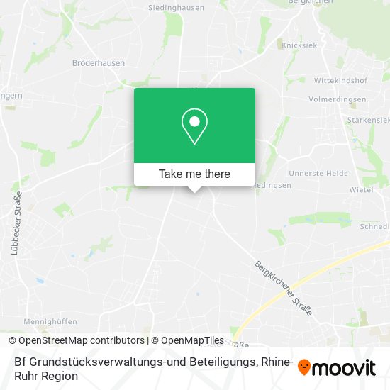 Bf Grundstücksverwaltungs-und Beteiligungs map