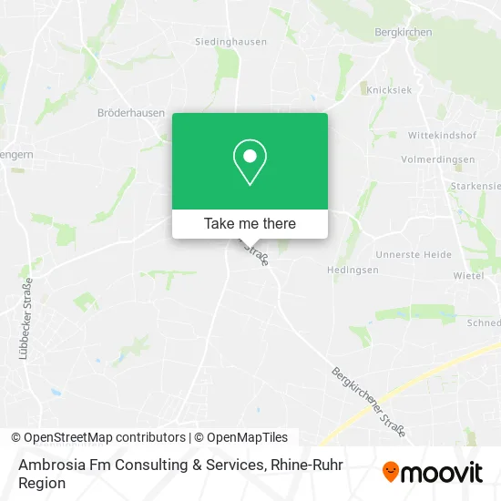 Карта Ambrosia Fm Consulting & Services