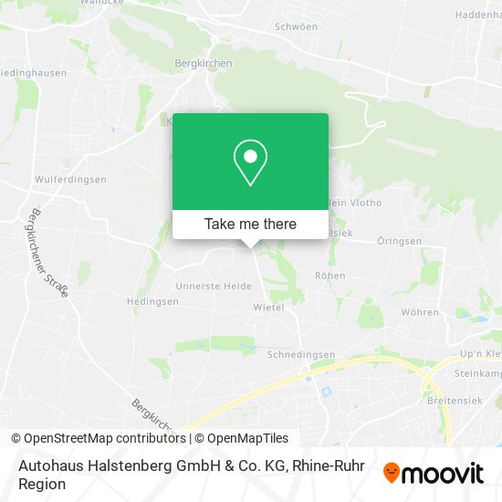 Autohaus Halstenberg GmbH & Co. KG map