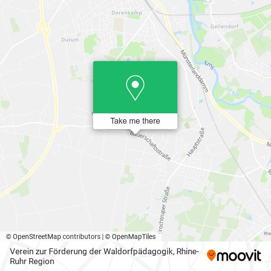 Verein zur Förderung der Waldorfpädagogik map