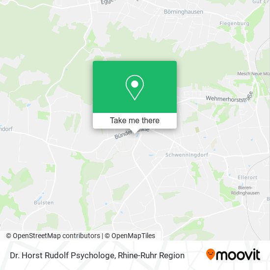 Dr. Horst Rudolf Psychologe map