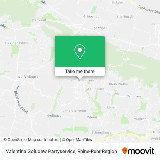 Карта Valentina Golubew Partyservice