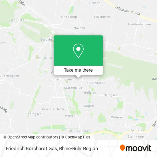 Карта Friedrich Borchardt Gas