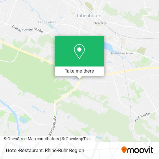 Hotel-Restaurant map