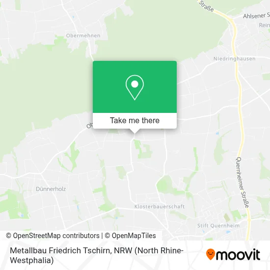 Metallbau Friedrich Tschirn map