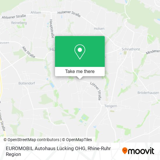 EUROMOBIL Autohaus Lücking OHG map