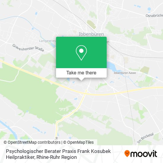 Psychologischer Berater Praxis Frank Kosubek Heilpraktiker map