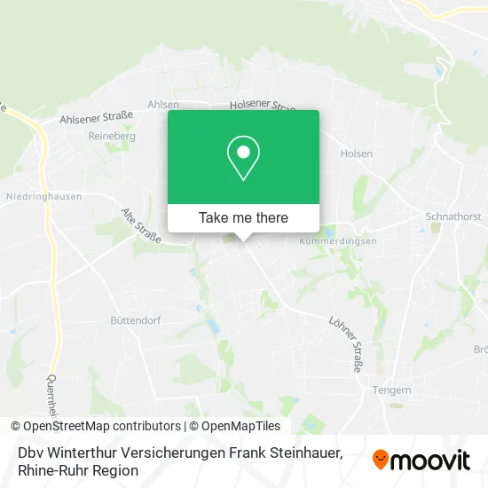 Карта Dbv Winterthur Versicherungen Frank Steinhauer
