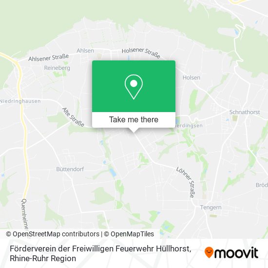 Förderverein der Freiwilligen Feuerwehr Hüllhorst map