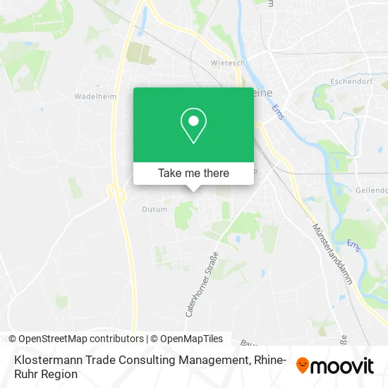 Карта Klostermann Trade Consulting Management