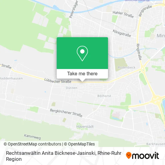 Rechtsanwältin Anita Bicknese-Jasinski map